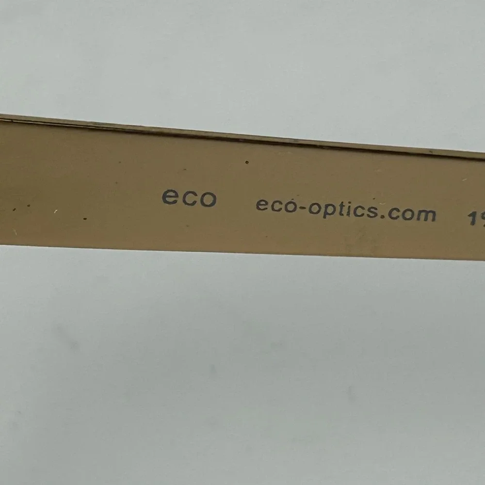 Eco Mod. 1100 mbwn‎ Womens Eyeglasses Frame Brown Metal Rectangular 51-18-140mm